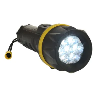 Rubber flashlight with 7 Led Diodes Pa60 Portwest