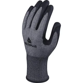 Xtrem Cut Knitted Glove, palm side coated with Nitrile Microfoam with Grain Finish - Stitch 18