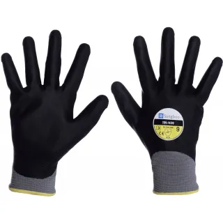 Gloves coated with foamed nitrile Black 11N-N09 Sungboo Polish Manufacturer